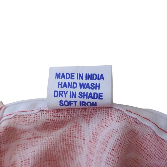 Aakash Dress Floral Red White XS - Picture 8 of 8